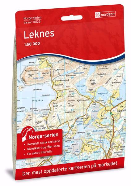 Bilde av Leknes Norge-serien 1:50 00
